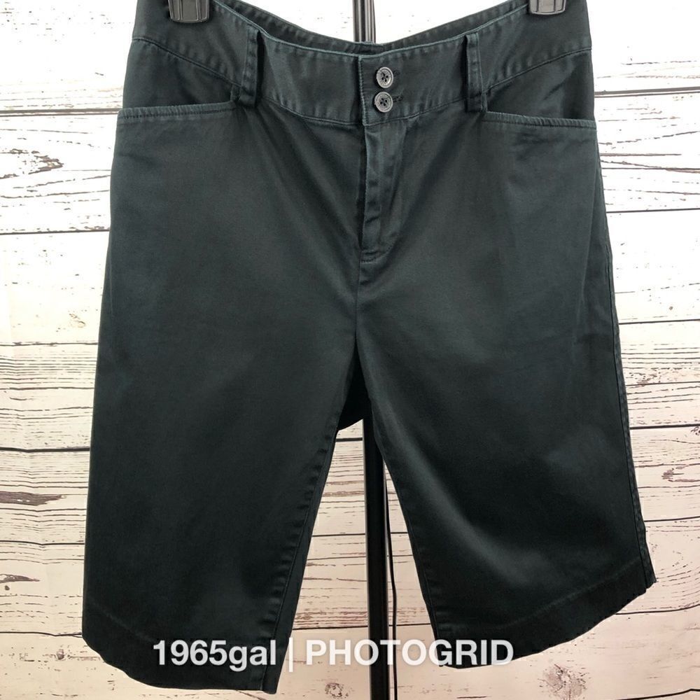 Lauren Ralph Lauren Stretch Bermuda Shorts Black